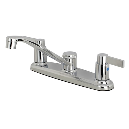 Nuvofusion FB111NDL 8-Inch Centerset Kitchen Faucet FB111NDL